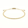 Armband mit goldenen Miyuki Perlen