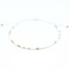 Armband mit Miyuki Perlen in Weiß und Gold