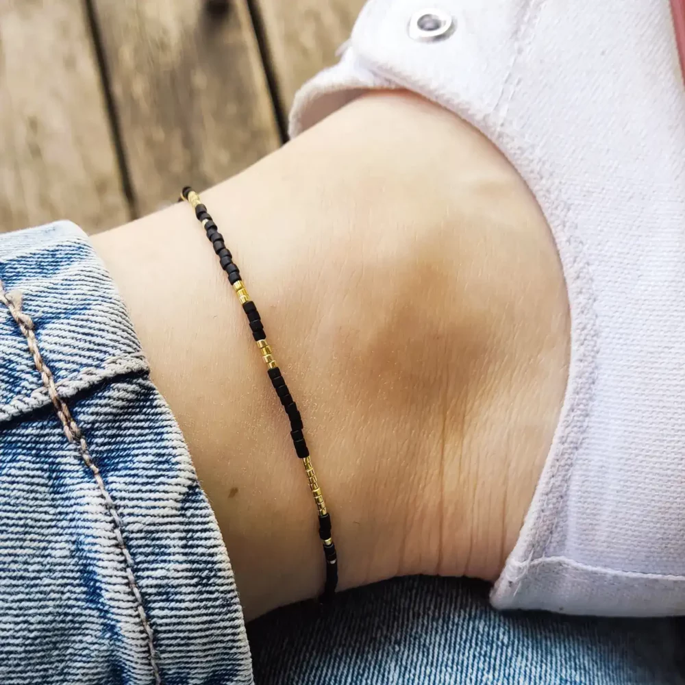 Black Touch Anklet – Bild 3