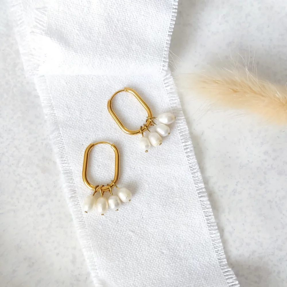 Classy Hoops Pearls – Bild 4