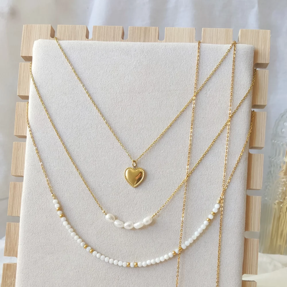 White Shell Mini Necklace – Bild 4