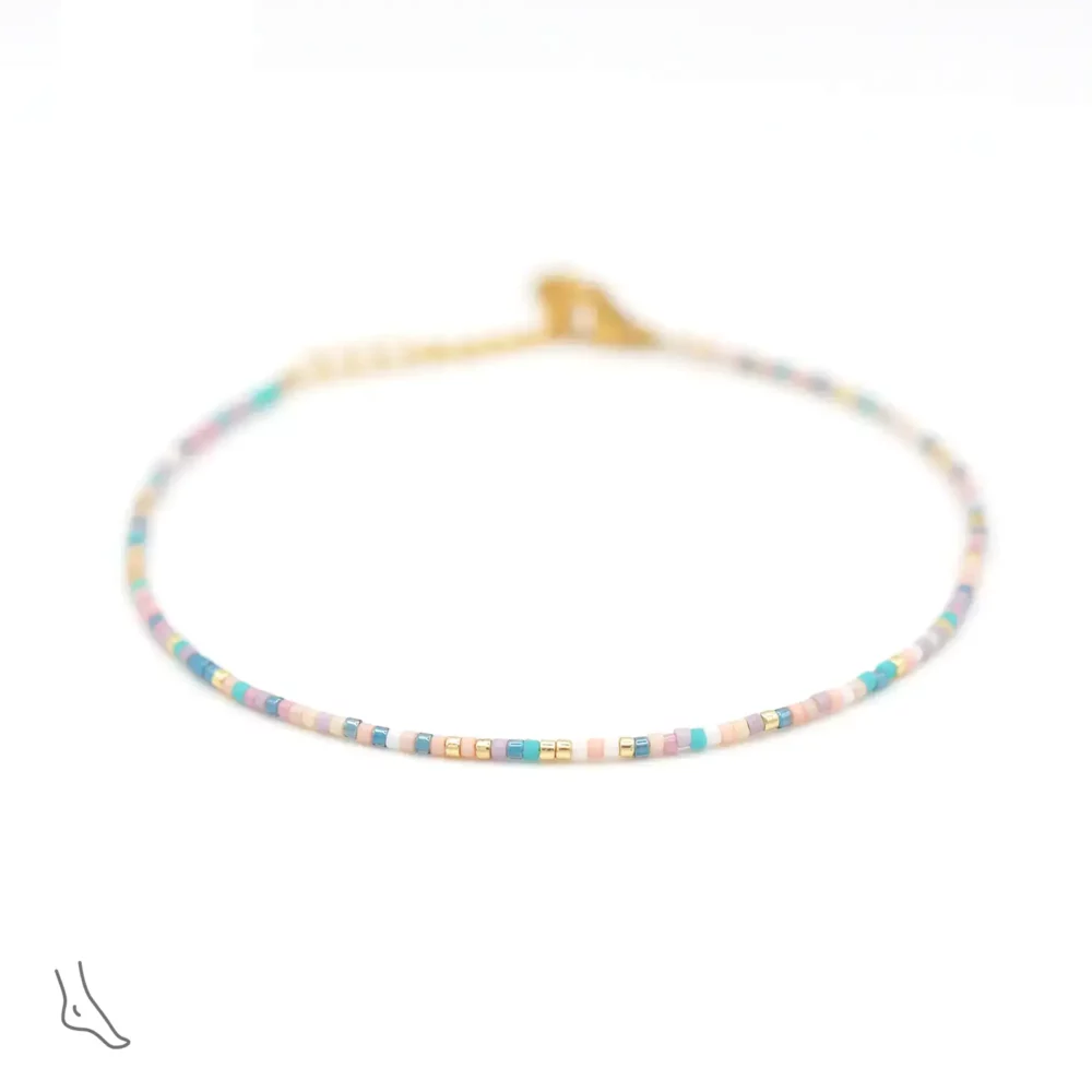 Miyuki Pastel Anklet