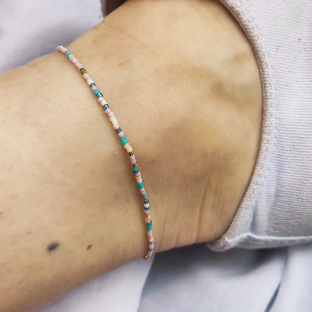 Miyuki Pastel Anklet – Bild 3