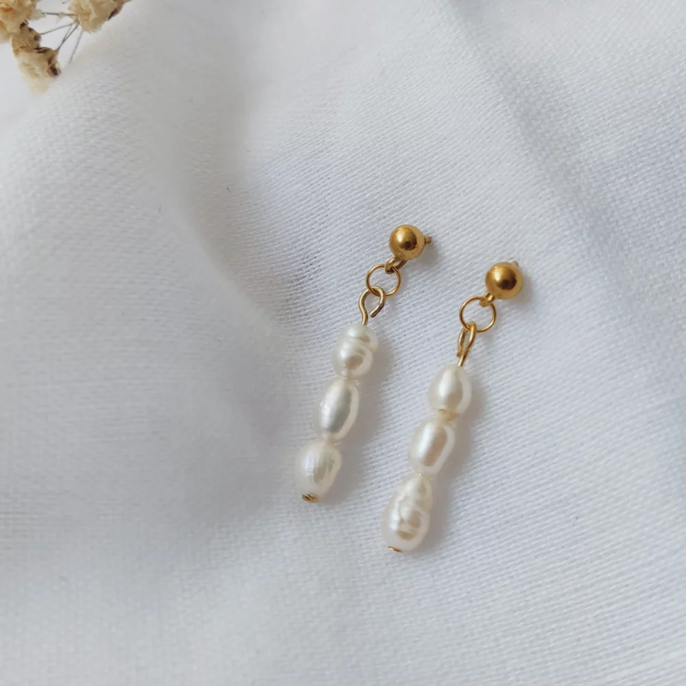 Abacus Pearl Ohrringe – Bild 3