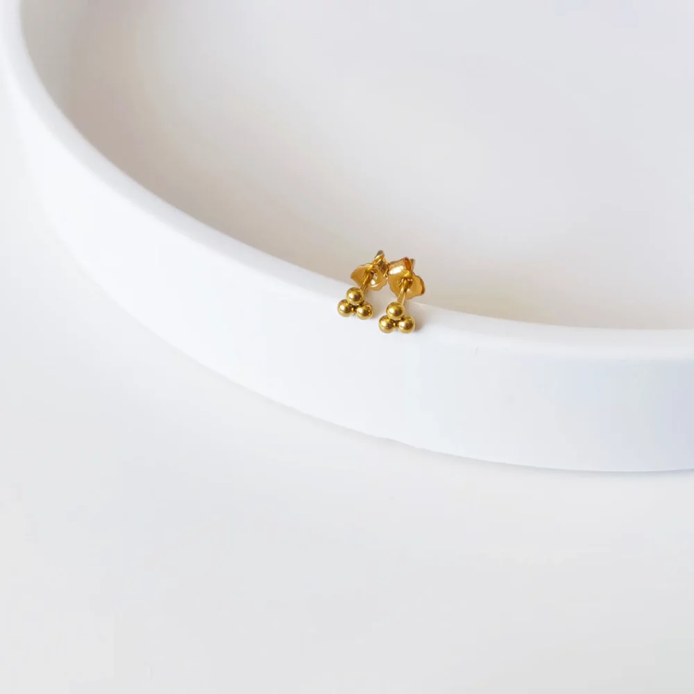 Ohrstecker Dots – Bild 3