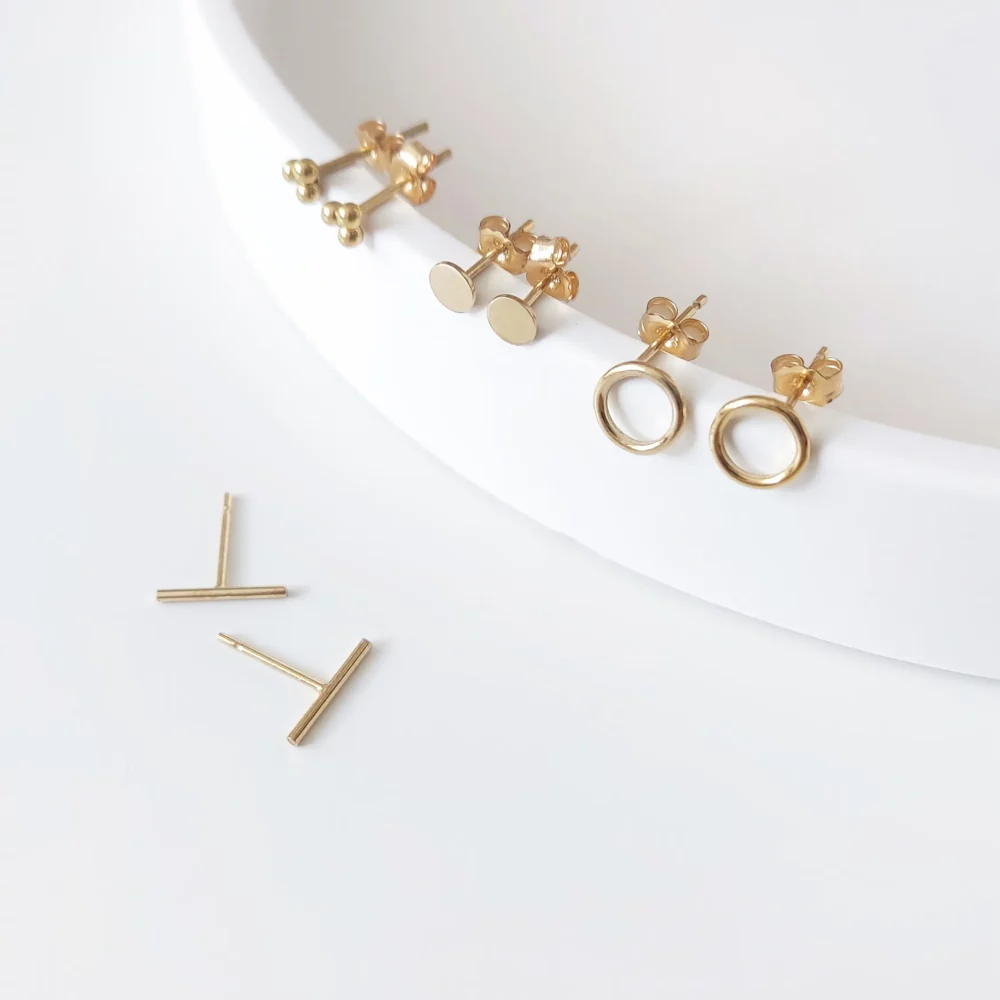 Ohrstecker Dots – Bild 4
