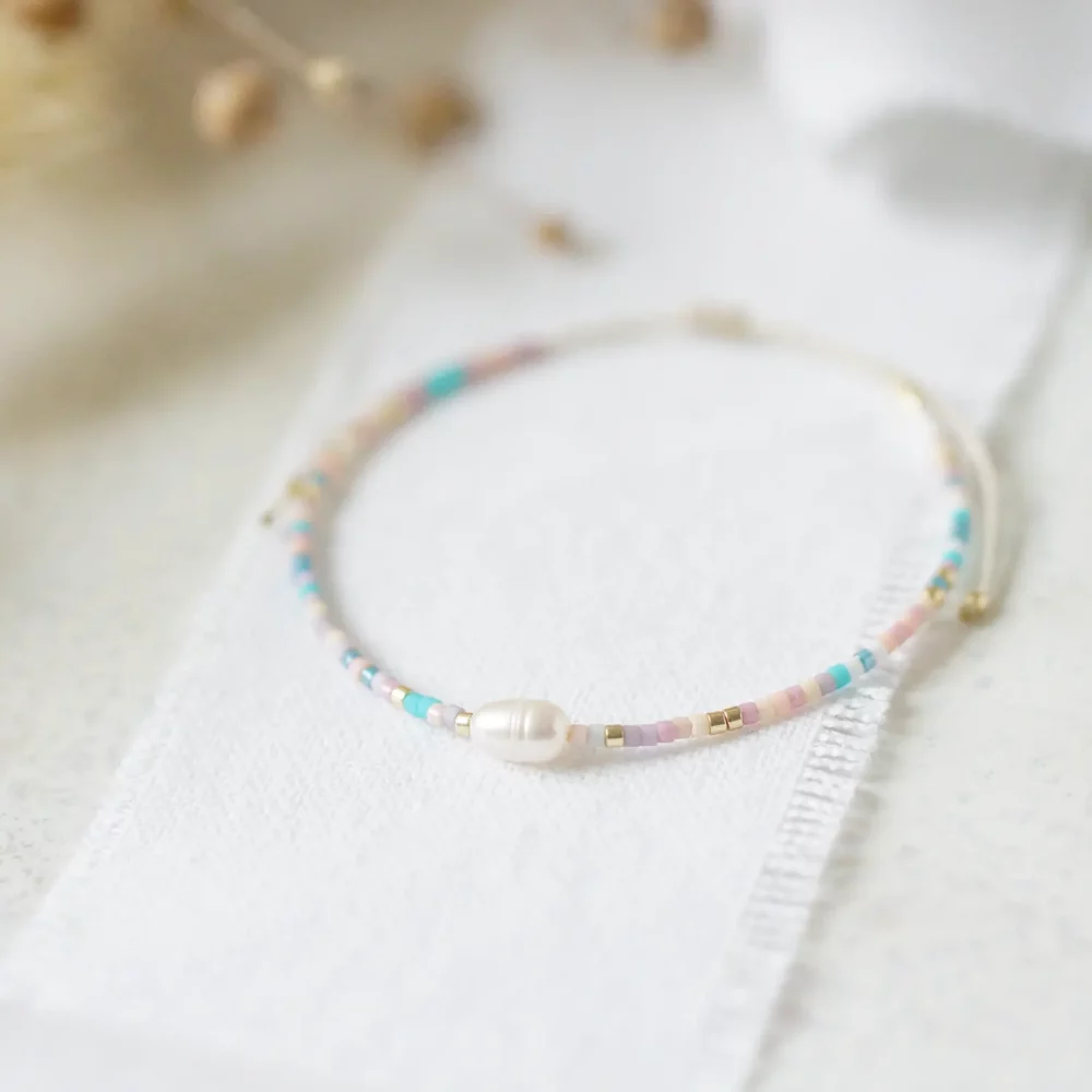Pastel Pearl Bracelet
