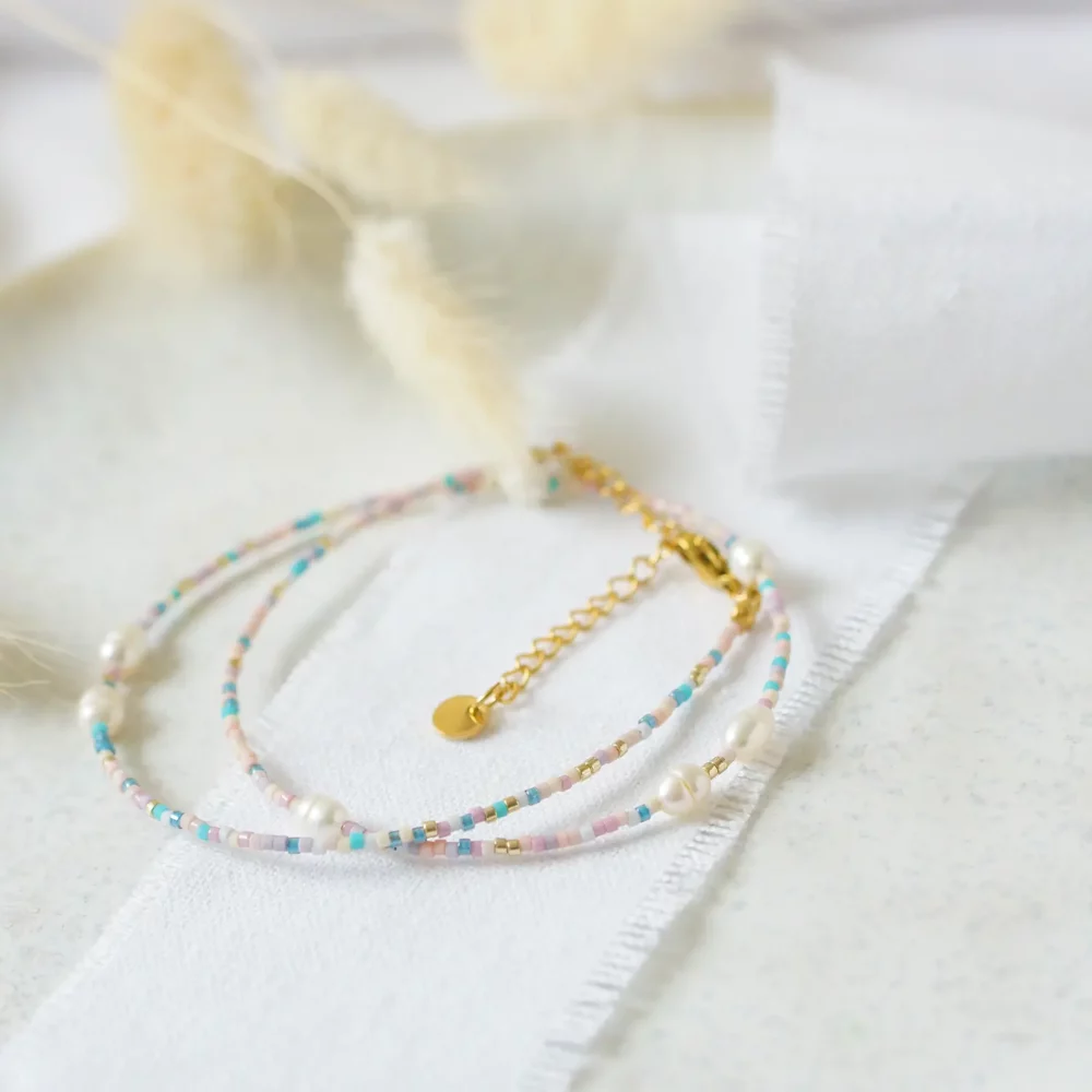 Pastel Pearl Necklace – Bild 6