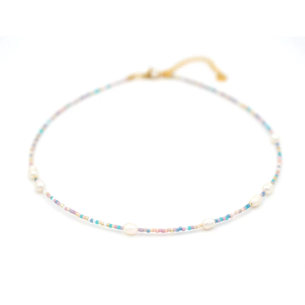 Pastel Pearl Necklace – Bild 3