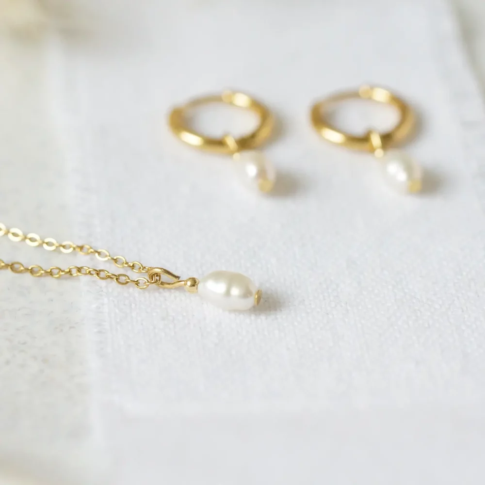 Tiny Pearl Necklace – Bild 3